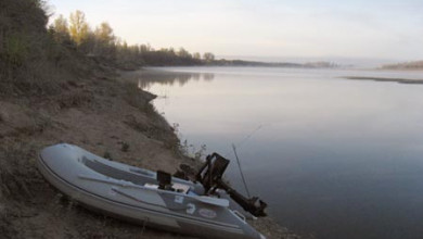 Badger Fishing Line 270 - обзор и тестирование надувной лодки