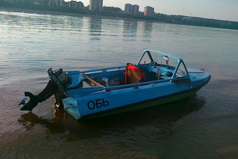 Лодка Обь М Фото