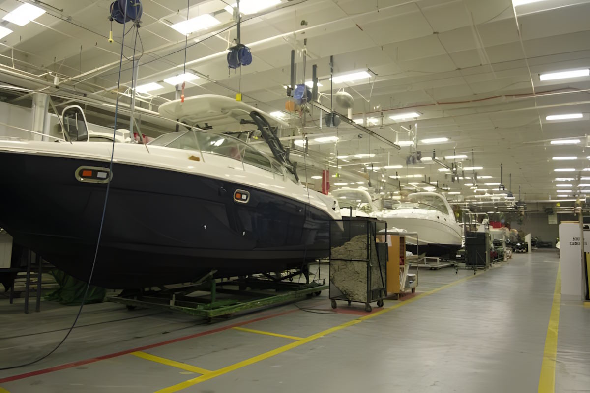 Производственная площадка Sea Ray в Ноксвиле
